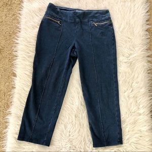 Style & Co pull on corduroy crop leggings, medium